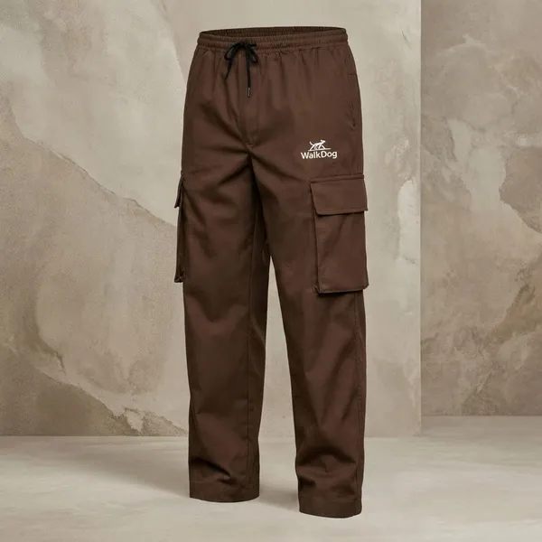 Brown_Cotton_Premium_Cargo_Track_Pant_For_Men