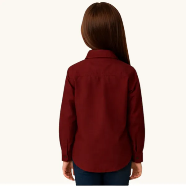 Maroon_Cotton_Fabric_Premium_Formal_Shirt_For_Boys_&_Girls