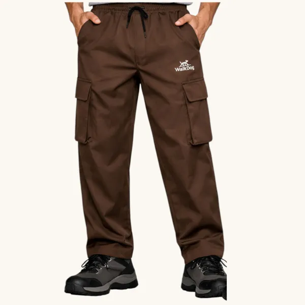 Khaki_&_Brown_Cotton_Premium_Cargo_Track_Pant_For_Men_(Pack_Of_2)