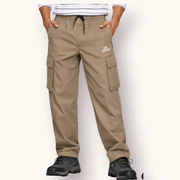Khaki_Cotton_Premium_Cargo_Track_Pant_For_Men