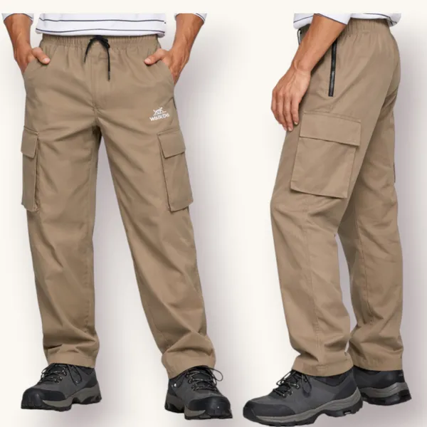 Khaki_Cotton_Premium_Cargo_Track_Pant_For_Men