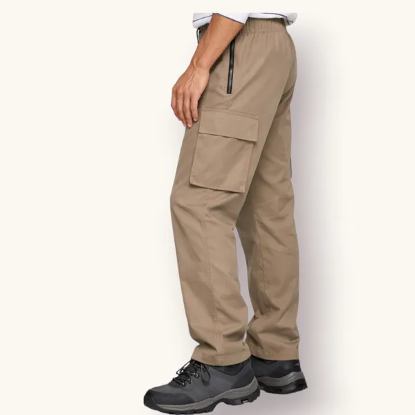 Khaki_Cotton_Premium_Cargo_Track_Pant_For_Men