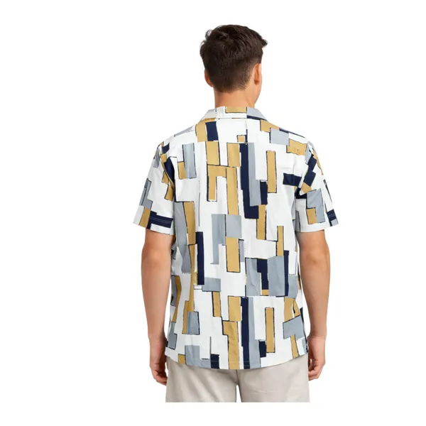 Khaki_Cotton_Fabric_Premium_Printed_Shirt_For_Boys