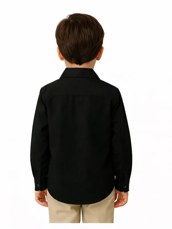 Black_Cotton_Fabric_Premium_Formal_Shirt_For_Boys_&_Girls