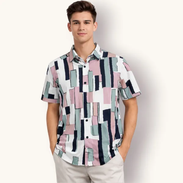 Pink_Cotton_Fabric_Premium_Printed_Shirt_For_Boys