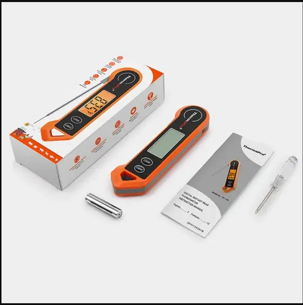 Black_Tp19H_Waterproof_Digital_Meat_Thermometer_For_Grilling_With_Ambidextrous_Backlit_And_Motion_Sensing_Kitchen_Cooking_Food_Thermometer_For_Bbq_Grill_Smoker_Oil_Fry_Candy_Thermometer