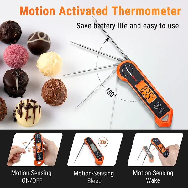 Black_Tp19H_Waterproof_Digital_Meat_Thermometer_For_Grilling_With_Ambidextrous_Backlit_And_Motion_Sensing_Kitchen_Cooking_Food_Thermometer_For_Bbq_Grill_Smoker_Oil_Fry_Candy_Thermometer