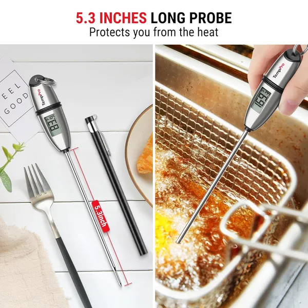 Silver_Tp-02S_Instant_Read_Meat_Thermometer_Digital_Cooking_Food_Thermometer_With_Super_Long_Probe_For_Grill_Candy_Kitchen_Bbq_Smoker_Oven_Oil_Milk_Yogurt_Temperature,_Stainless_Steel