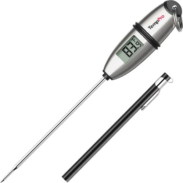 Silver_Tp-02S_Instant_Read_Meat_Thermometer_Digital_Cooking_Food_Thermometer_With_Super_Long_Probe_For_Grill_Candy_Kitchen_Bbq_Smoker_Oven_Oil_Milk_Yogurt_Temperature,_Stainless_Steel
