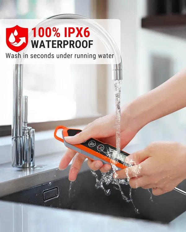 Orange_Tp15H_Digital_Thermometer_Waterproof_Thermometer_With_Long_Probe_Instant_Read_Thermometer_With_Calibration