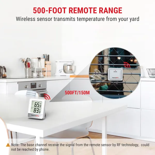White_Indoor_Outdoor_Thermometer_Wireless_Tp200B,_Thermometer_Indoor_Outdoor_With_Temperature_Sensor_Up_To_500Ft,_Outdoor_Thermometers_For_Patio_Garden_Cellar_Home_Room