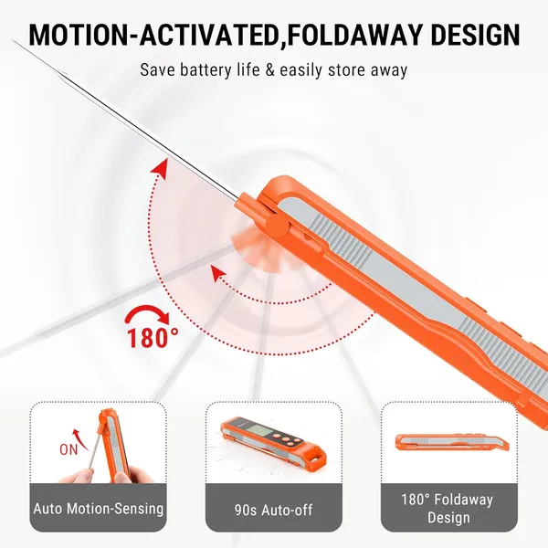 Orange_Tp420_2-In-1_Instant_Read_Thermometer_For_Cooking,_Infrared_Thermometer_Cooking_Thermometer_With_Meat_Probe,_Non-Contact_Laser_Meat_Thermometer_For_Griddle_Grill_Pizza_Oven_Hvac_Pool