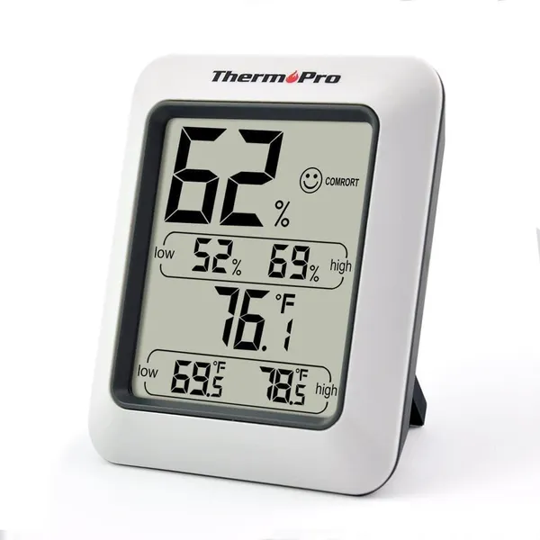White_Tp50_Digital_Hygrometer_Indoor_Thermometer_Room_Thermometer_And_Humidity_Gauge_With_Temperature_Humidity_Monitor