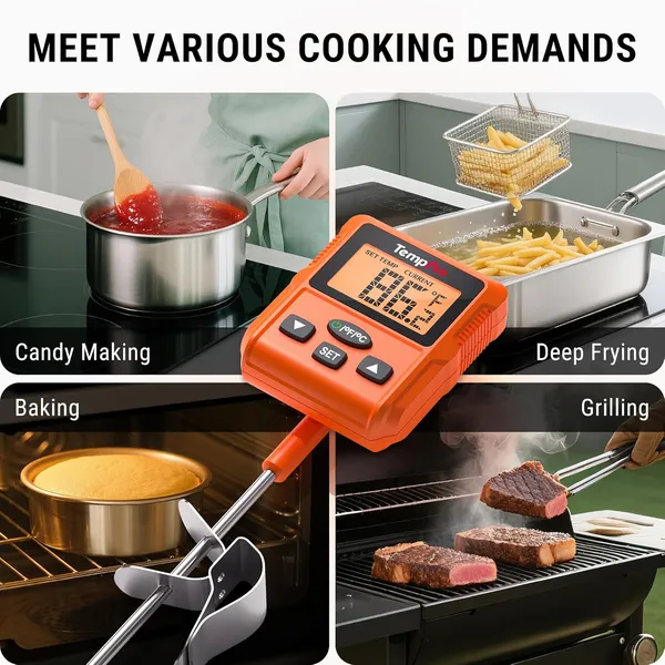 Orange_Plastic_Tp511_Digital_Instant_Read_Kitchen_Food_Thermometer,Deep_Fry_Candy_Thermometer_With_Pot_Clip_&_Backlight_&_8"_Long_Probe_Cooking_Thermometer_For_Frying_Oil,Liquids,Sugar,Meat,Bbq