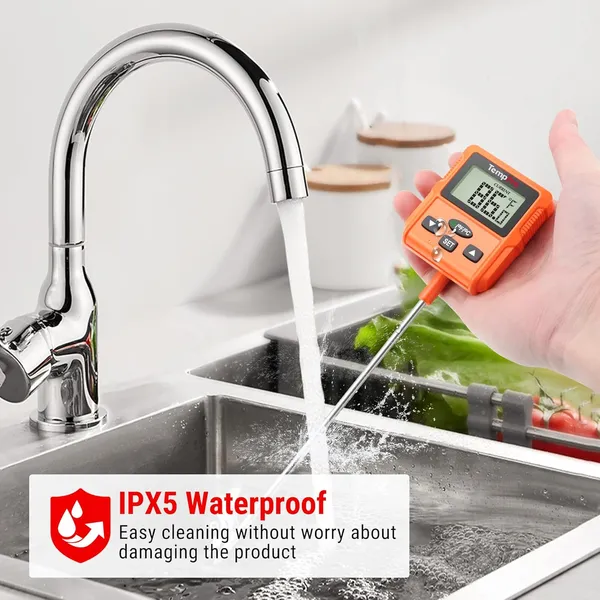 Orange_Plastic_Tp511_Digital_Instant_Read_Kitchen_Food_Thermometer,Deep_Fry_Candy_Thermometer_With_Pot_Clip_&_Backlight_&_8"_Long_Probe_Cooking_Thermometer_For_Frying_Oil,Liquids,Sugar,Meat,Bbq