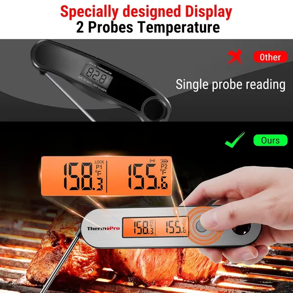 Black_Tp610_Dual_Probe_Digital_Instant_Read_Meat_Thermometer_Cooking_Kitchen_Smoker_Food_Thermometer_With_Backlight_Waterproof_For_Steak_Oven_Bbq_Grill_Thermometer