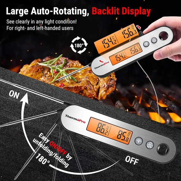 Black_Tp610_Dual_Probe_Digital_Instant_Read_Meat_Thermometer_Cooking_Kitchen_Smoker_Food_Thermometer_With_Backlight_Waterproof_For_Steak_Oven_Bbq_Grill_Thermometer