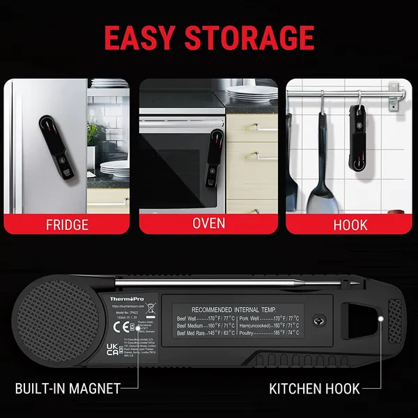 Black_Lightning_One_Second_Instant_Read_Meat_Thermometer,_Calibratable_Kitchen_Food_Thermometer_With_Ambidextrous_Display,_Waterproof_Cooking_Thermometer_Tp622
