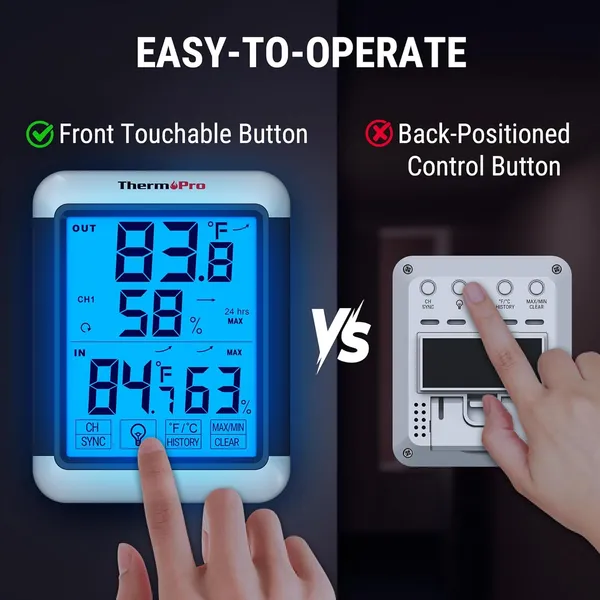 Black_Tp65_Digital_Wireless_Hygrometer_Indoor_Outdoor_Thermometer_Wireless_Temperature_And_Humidity_Monitor_With_Jumbo_Touchscreen_And_Backlight_Humidity_Gauge,_200Ft/60M_Range