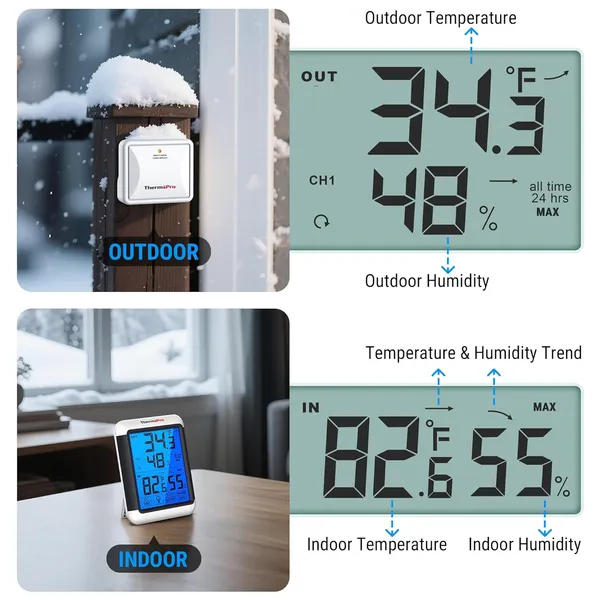 Black_Tp65_Digital_Wireless_Hygrometer_Indoor_Outdoor_Thermometer_Wireless_Temperature_And_Humidity_Monitor_With_Jumbo_Touchscreen_And_Backlight_Humidity_Gauge,_200Ft/60M_Range
