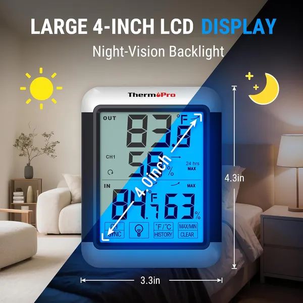 Black_Tp65_Digital_Wireless_Hygrometer_Indoor_Outdoor_Thermometer_Wireless_Temperature_And_Humidity_Monitor_With_Jumbo_Touchscreen_And_Backlight_Humidity_Gauge,_200Ft/60M_Range