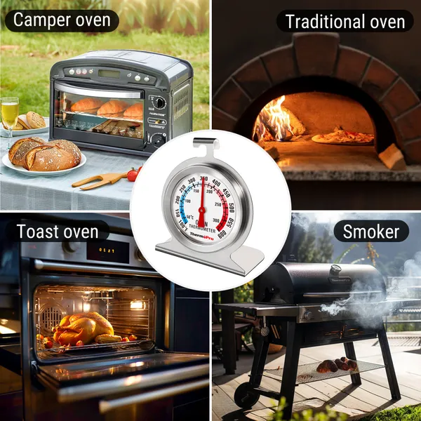 ThermoPro_AT200_Oven_Thermometer_for_Gas_Smoker_Temperature_Gauge_with_Stainless_Steel_Instant_Read_Cooking_Thermometer