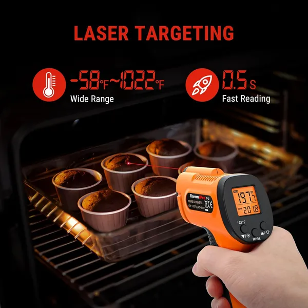 ThermoPro_TP30_Industrial_Digital_Infrared_Thermometer_with_Spot_Ration_12:1_and_Temp_Range_-50_to_550_Deg_C