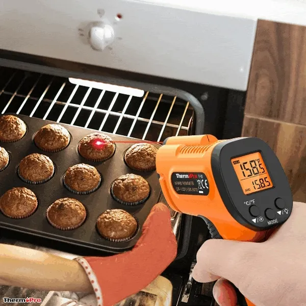 ThermoPro_TP30_Industrial_Digital_Infrared_Thermometer_with_Spot_Ration_12:1_and_Temp_Range_-50_to_550_Deg_C