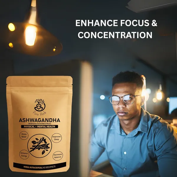 Pure_Herb_Ashwagandha_Powder_–_Withania_Somnifera_Root_–_Natural_Stress_Relief,_Energy_&_Vitality_Support_–_Ayurvedic_Herbal_Supplement_Pack_of_2_-_Each_150_grams
