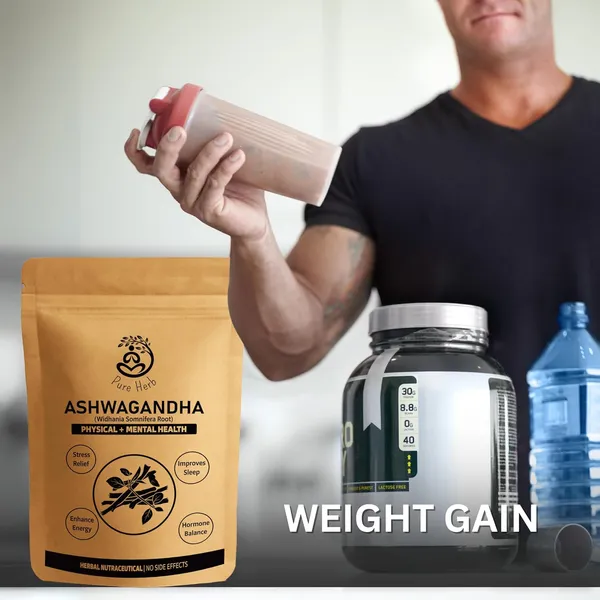 Pure_Herb_Ashwagandha_Powder_–_Withania_Somnifera_Root_–_Natural_Stress_Relief,_Energy_&_Vitality_Support_–_Ayurvedic_Herbal_Supplement_Pack_of_2_-_Each_150_grams