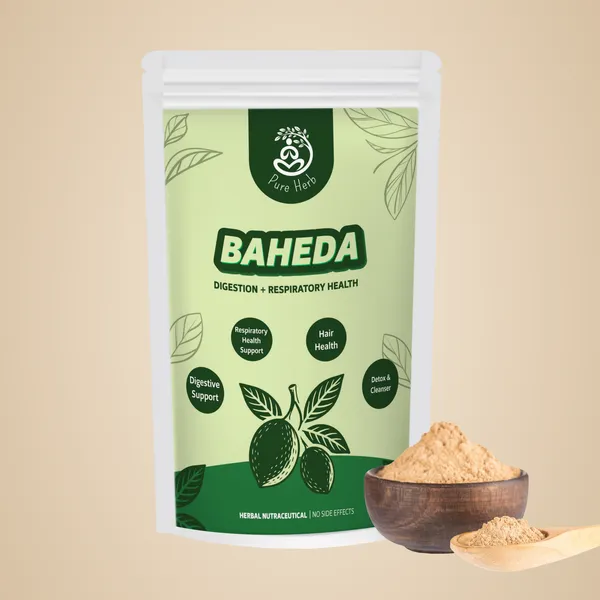 Pure_Organic_Baheda_Powder_|_Terminalia_Bellirica_|_100%_Natural_Ayurvedic_Herb_for_Digestion,_Detox,_Respiratory_&_Hair_Health_Vegan_&_Non-GMO_–_100g