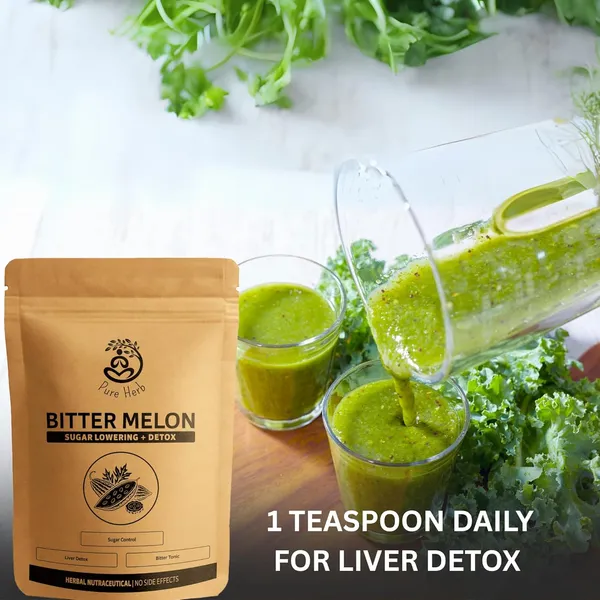 Pure_Herb_Bitter_Melon_Karela_Powder_by_Alchemy_Ayurcare_–_Controls_Blood_Sugar_Support_|_Ayurvedic_Detox_Herb_|_150_gm