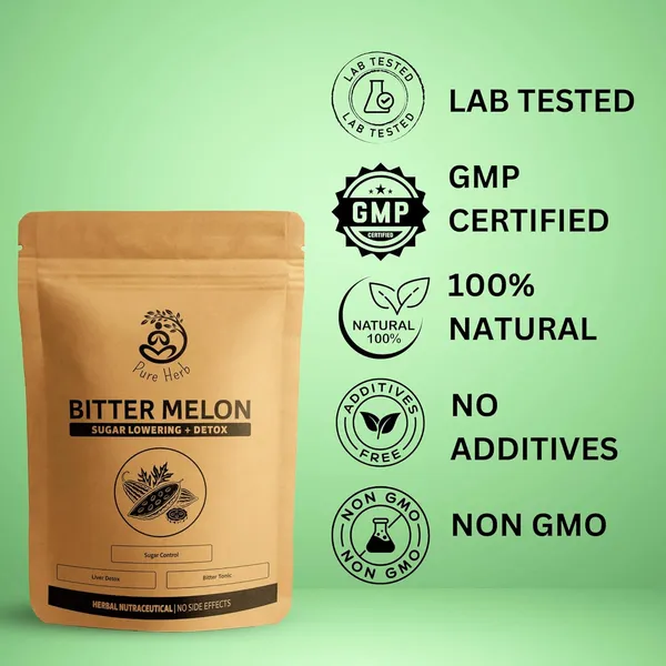Pure_Herb_Bitter_Melon_Karela_Powder_by_Alchemy_Ayurcare_–_Controls_Blood_Sugar_Support_|_Ayurvedic_Detox_Herb_|_150_gm