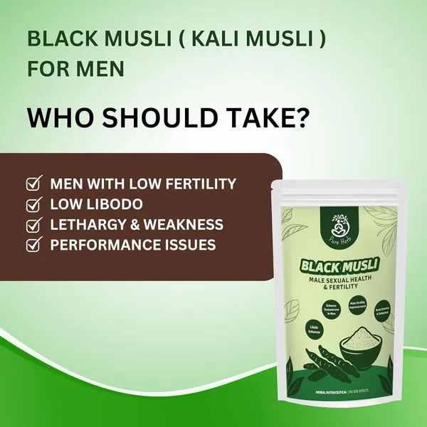 Pure_Herb_Premium_Black_Musli_Powder_by_Alchemy_Ayurcare_|_100%_Pure_&_Natural_Curculigo_Orchioides_|_Strength,_Stamina_&_Vitality_Booster_|_Ayurvedic_Wellness_&_Reproductive_Health_Support_|_150g