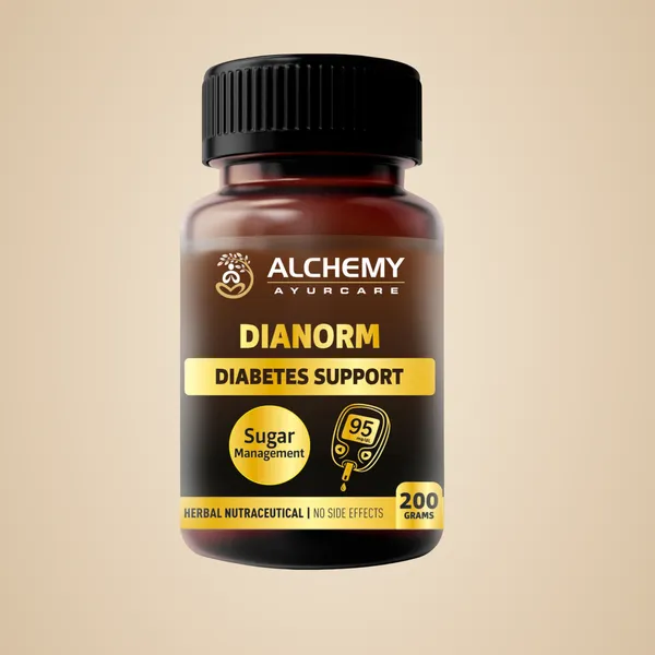 DIANORM_Herbal_Powder_by_Alchemy_Ayurcare_–_Natural_Blood_Sugar_Support_Supplement_–_Ayurvedic_Formula_for_Diabetes_Care_-Sugar_Balance_&_Metabolism_Support-200gm