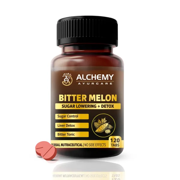Bitter_Melon_Extract_Tablets_by_Alchemy_Ayurcare_–_1000mg_Potent_Momordica_Charantia_–_Natural_Blood_Sugar_Support_Supplement_–_Glucose_Metabolism_&_Detox_–_120_Vegan_Tablets_–_Non-GMO