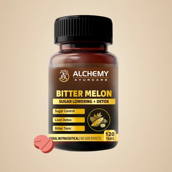 Bitter_Melon_Extract_Tablets_by_Alchemy_Ayurcare_–_1000mg_Potent_Momordica_Charantia_–_Natural_Blood_Sugar_Support_Supplement_–_Glucose_Metabolism_&_Detox_–_120_Vegan_Tablets_–_Non-GMO