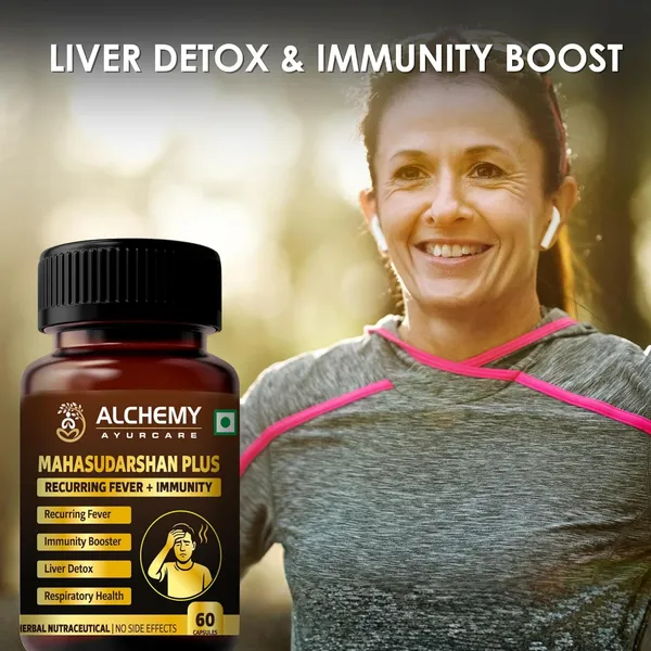Mahasudarshan_Plus_Capsules_By_Alchemy_Ayurcare_–_Immunity_Booster_&_Detox_Formula_–_Fever_Support,_Liver_Cleanse,_Antioxidant_Herbs_–_100%_Herbal,_High_Potency_–_60_Veg_Capsules