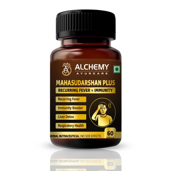 Mahasudarshan_Plus_Capsules_By_Alchemy_Ayurcare_–_Immunity_Booster_&_Detox_Formula_–_Fever_Support,_Liver_Cleanse,_Antioxidant_Herbs_–_100%_Herbal,_High_Potency_–_60_Veg_Capsules