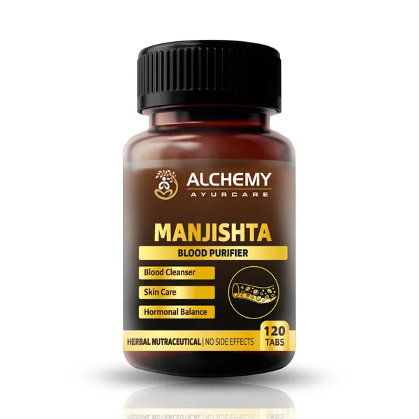 Manjishtha_Extract_Tablets_by_Alchemy_Ayurcare_–_700mg_per_Serving_–_Premium_Ayurvedic_Blood_Purifier_&_Skin_Detox_–_Supports_Liver,_Lymphatic_Health_&_Complexion_–_120_Vegan_Tablets