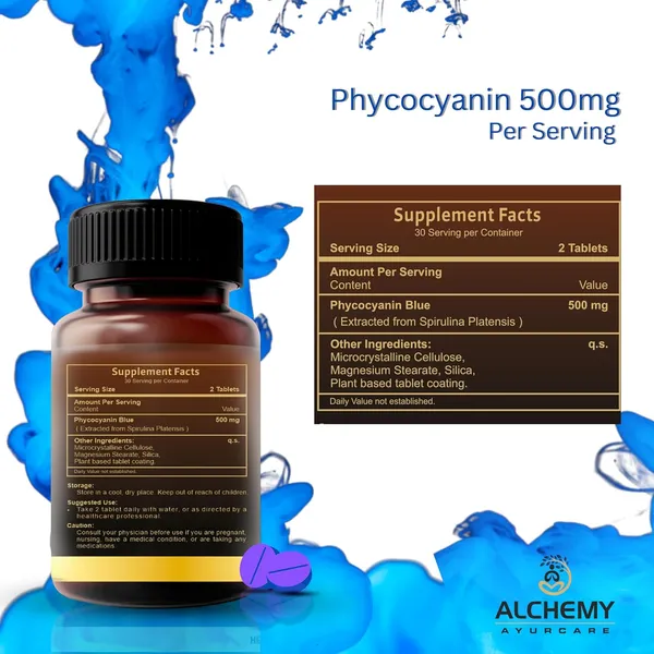Blue_Spirulina_Extract_Phycocyanin_500mg_Serving,_Natural_Antioxidant,_Inflammation_&_Immune_Support_–Liver_Detox_&_Cellular_Health_–_Vegan,_Non-GMO_–_60_Tablets_Pack
