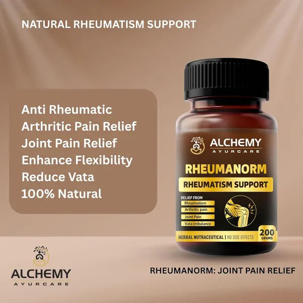 Rheumanorm_|_Joint_Support_Herbal_Supplement_Powder_–_Natural_Arthritis_Pain_Relief_with_Shallaki,_Ashwagandha_&_Guggulu_–_Anti-Inflammatory_Blend_–_200g