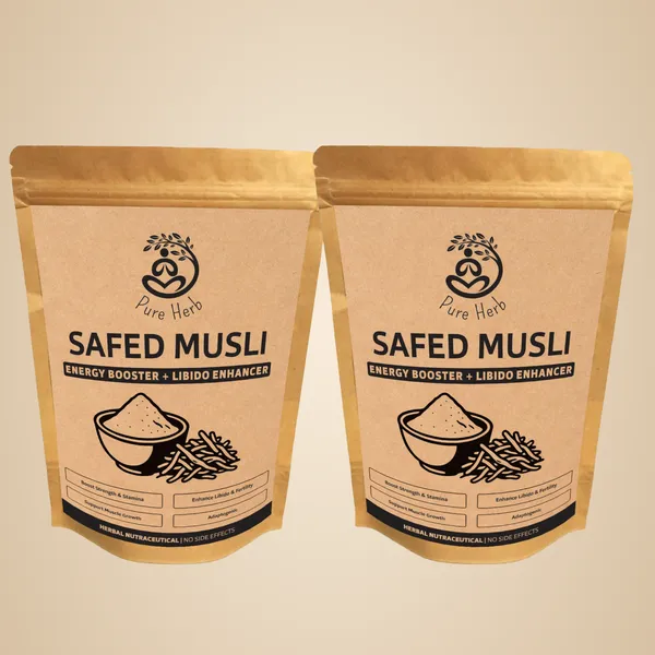 Pure_Herb_Premium_White_Musli_Powder_by_Alchemy_Ayurcare_|_100%_Natural_Safed_Musli_(Chlorophytum_borivilianum)_|_Strength,_Stamina_&_Vitality_Booster_|_Ayurvedic_Rejuvenator_&_Wellness_Support_|_150g_(_Pack_of_2_)