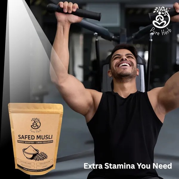 Pure_Herb_Premium_White_Musli_Powder_by_Alchemy_Ayurcare_|_100%_Natural_Safed_Musli_(Chlorophytum_borivilianum)_|_Strength,_Stamina_&_Vitality_Male_Fertility_Testosterone_Booster_|_Ayurvedic_Rejuvenator_&_Wellness_Support_|_75g