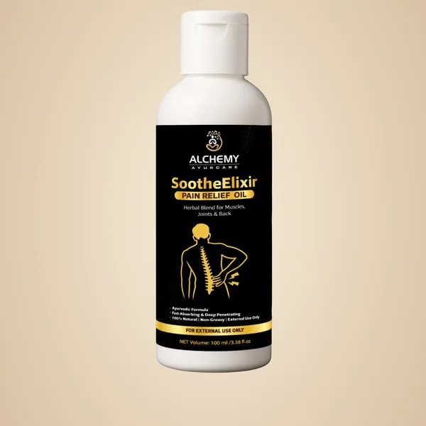 Soothe_Elixir_Pain_Relief_Oil_–_Ayurvedic_Muscle_&_Joint_Massage_Oil_for_Back,_Knee,_Shoulder_&_Body_Pain_Relief_–_100%_Natural_Herbal_Blend_with_Eucalyptus,_Wintergreen_&_Mahanarayan_–_Fast_Absorption,_Deep_Relief_–_100_ml