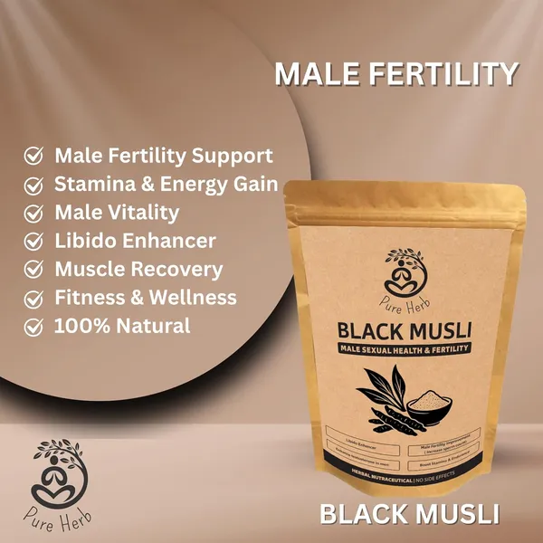 Pure_Herb_Premium_White_Musli_&_Black_Musli_Powder_Combo_Pack_by_Alchemy_Ayurcare_|_100%_Natural_(Chlorophytum_borivilianum_&_Curculigo_Orchioides)_|_Strength,_Stamina_&_Male_Fertility_Testosterone_Booster_|_Ayurvedic_Rejuvenator_&_Wellness_Support_(75g_Each)