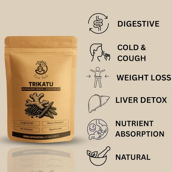 Pure_Herb_Trikatu_Churna_–_Ayurvedic_Blend_of_Black_Pepper,_Long_Pepper_&_Dry_Ginger_–_Supports_Digestion,_Metabolism_&_Respiratory_Health_–_100g_Herbal_Powder