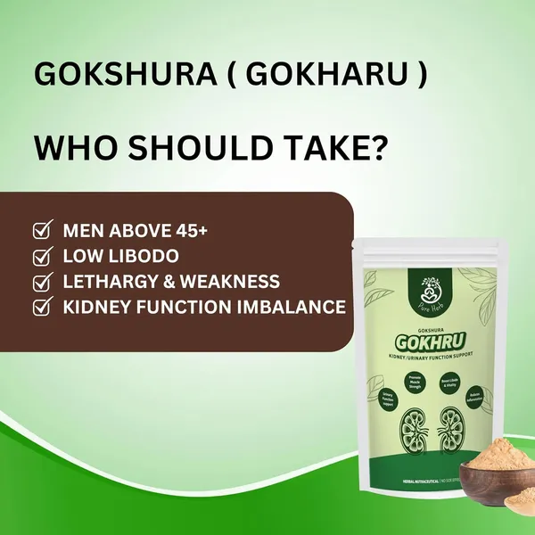Pure_Herb_Premium_Gokharu_Powder_By_Alchemy_Ayurcare_|_100%_Pure_&_Natural_Tribulus_terrestris_|_Supports_Strength,_Stamina_&_Vitality_|_Herbal_Testosterone_&_Muscle_Support_|_100g