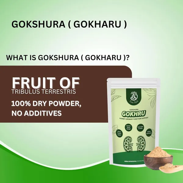 Pure_Herb_Premium_Gokharu_Powder_By_Alchemy_Ayurcare_|_100%_Pure_&_Natural_Tribulus_terrestris_|_Supports_Strength,_Stamina_&_Vitality_|_Herbal_Testosterone_&_Muscle_Support_|_100g