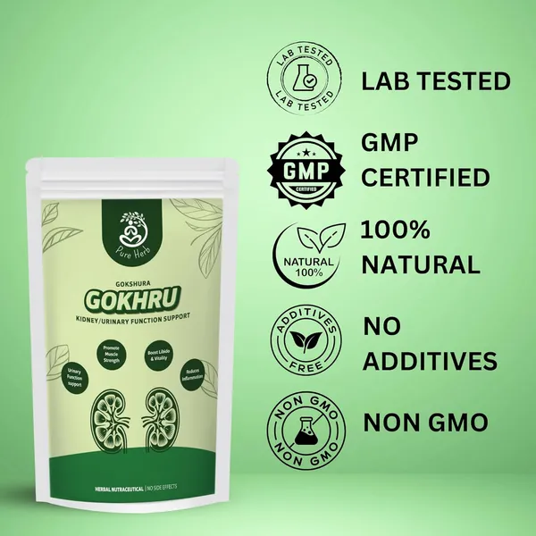 Pure_Herb_Premium_Gokharu_Powder_By_Alchemy_Ayurcare_|_100%_Pure_&_Natural_Tribulus_terrestris_|_Supports_Strength,_Stamina_&_Vitality_|_Herbal_Testosterone_&_Muscle_Support_|_100g